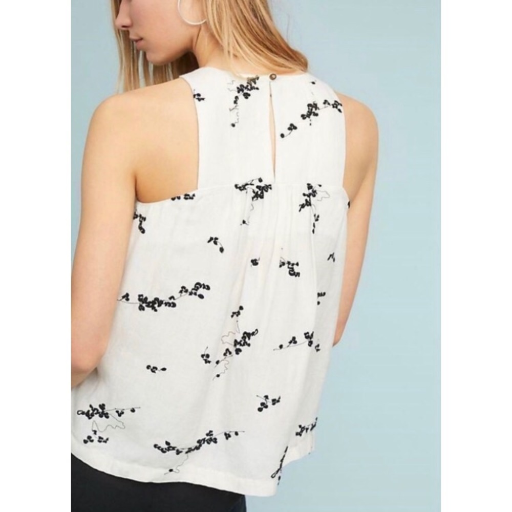 NWT Anthropologie Bruin Embroidered Top - Picture 5 of 5